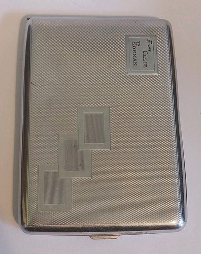 Vintage cigarette case - vintage,