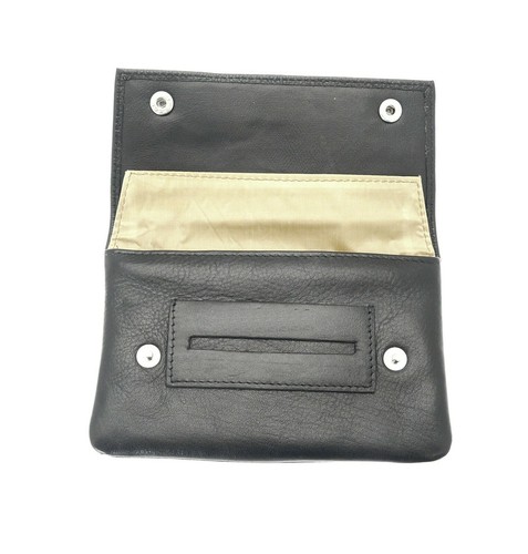 Soft black leather cigarette - soft,