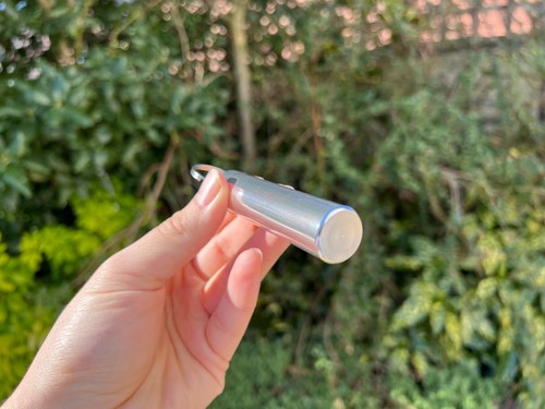 Silver cigarette case holder - silver,