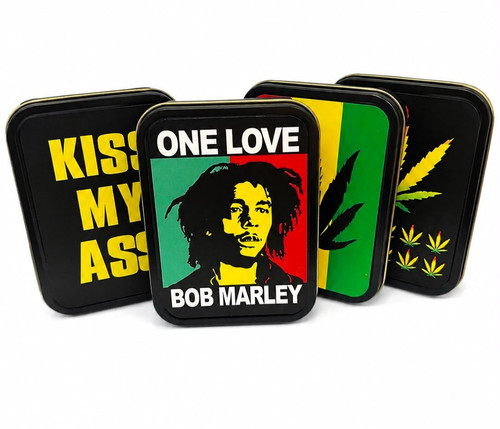 Novelty metal cigarette tin - novelty,