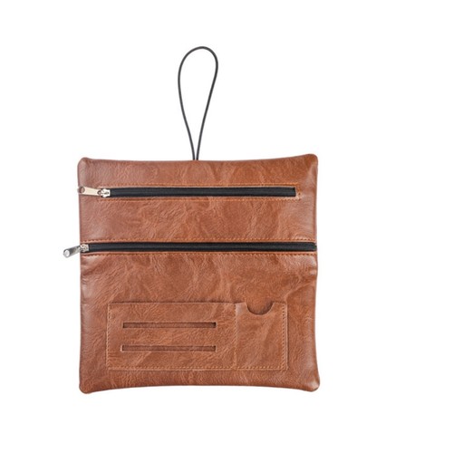 Leather tobacco pouch - pouch, rolling