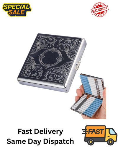 Metal cigarette case box - cigarette, 20