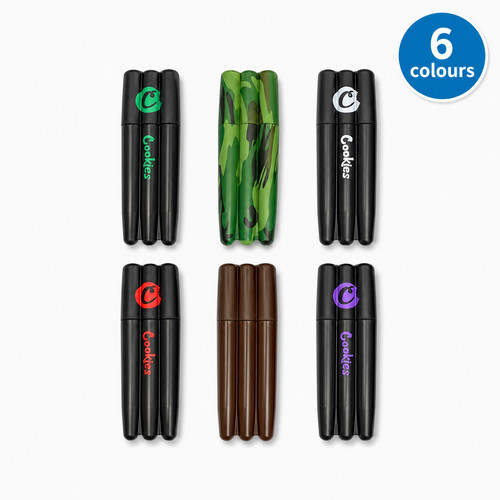 Cookies black triple cone - black,